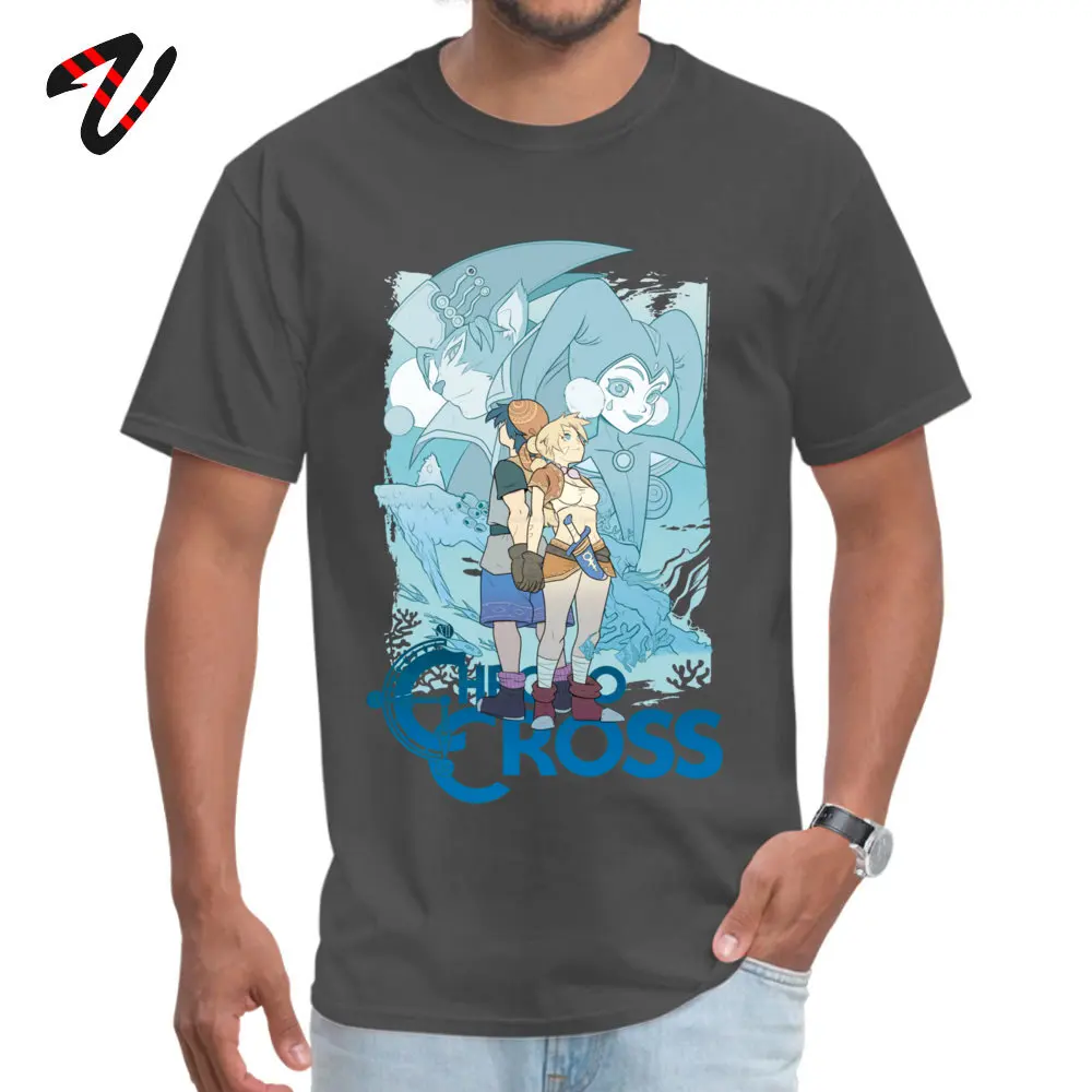 Футболки мужские модные Legend Of Zelda футболка Enjoystick Chrono Cross Camisa Videogame летние топы аниме футболка с круглым вырезом