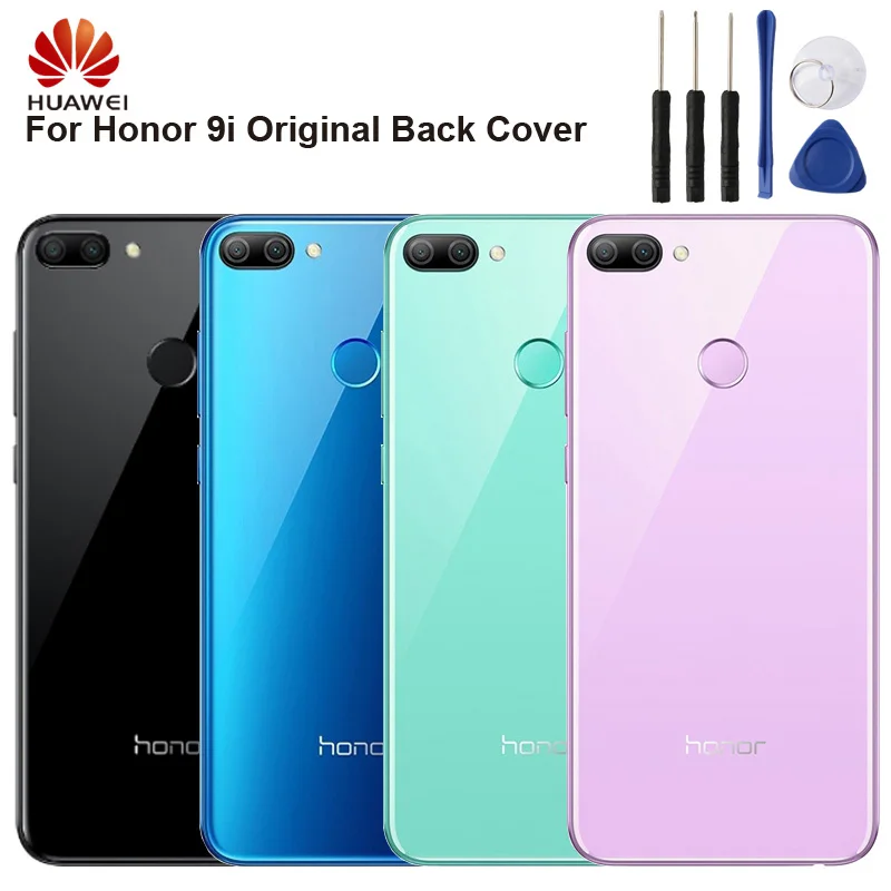 Чехол для задней батареи huawei, чехол для huawei Honor 9i, задняя крышка для задней батареи, стеклянный чехол