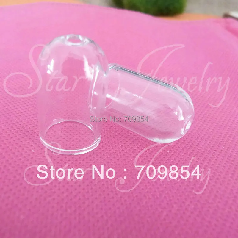 100 шт./лот заводская цена новые детали прозрачная стеклянная пузырьковая бутылка