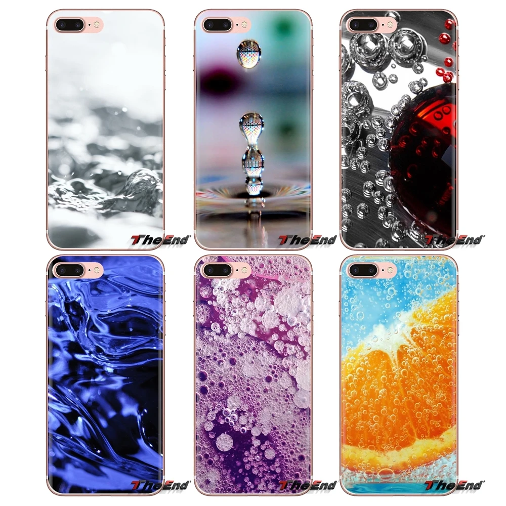 Macro Liquid Soft Transparent Cases Covers For LG Spirit Motorola Moto X4 E4 E5 G5 G5S G6 Z Z2 Z3 G2 G3 C Play Plus Mini |