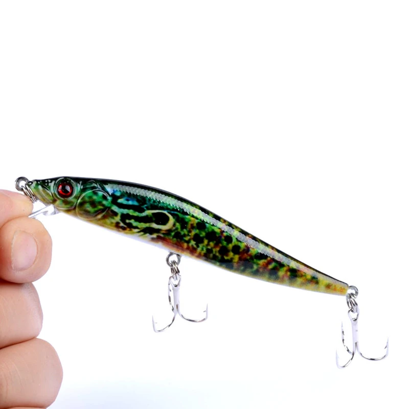 4pcs/lot 10cm 10g Minnow Fishing Lure Wobblers Crankbait artificiais pesca Japan Hard Bait fishing tackle 2018 Latest Set | Спорт и