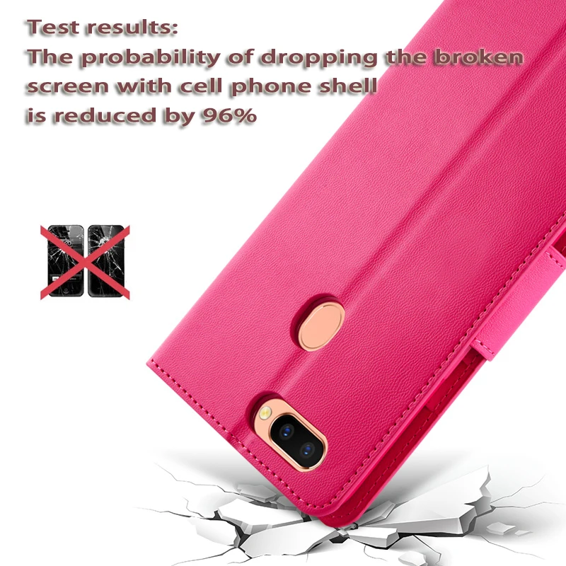 Высокое качество кожаный чехол для OPPO R11s R15 стандартного корпуса модные Бизнес