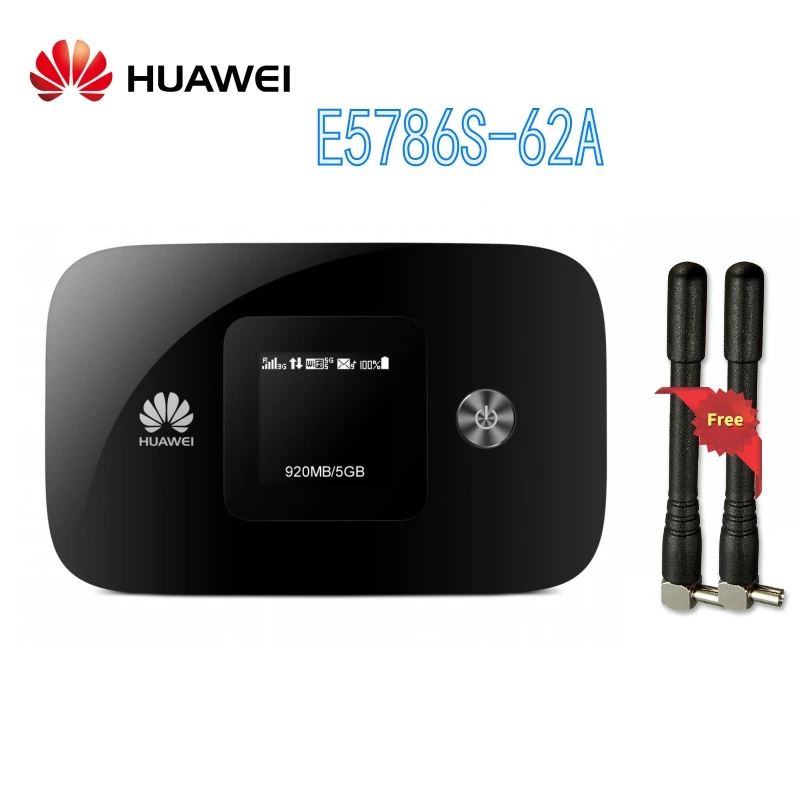 Разблокированный маршрутизатор HUAWEI E5786 Карманный Wi Fi роутер 4G LTE 300 Мбит/с с