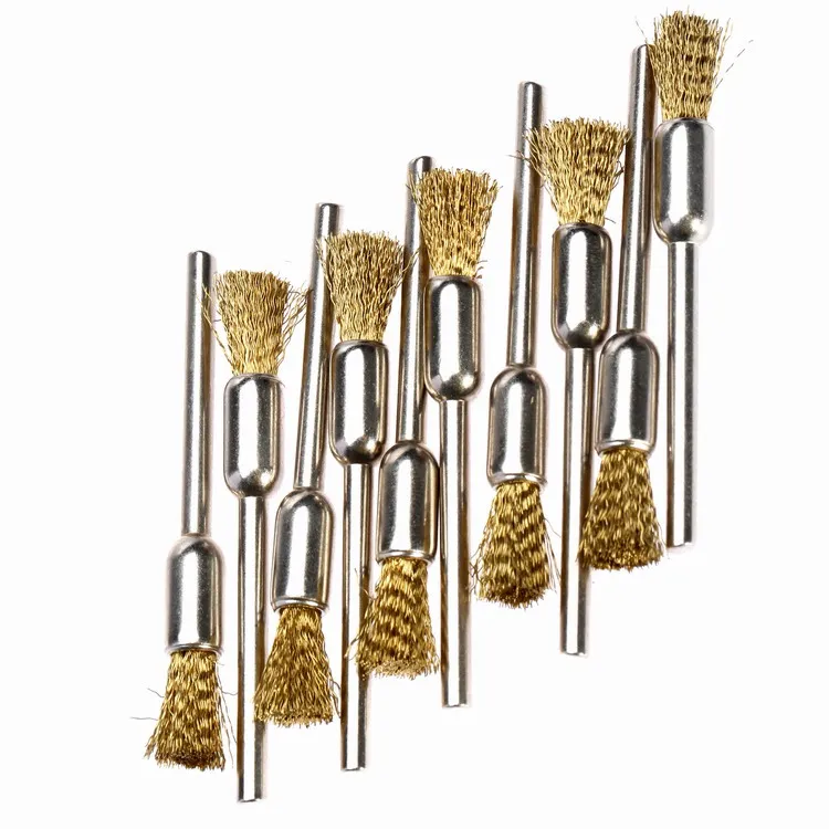 Аксессуары для Dremel вращающаяся щетка латунная ручка в форме проволоки дрели