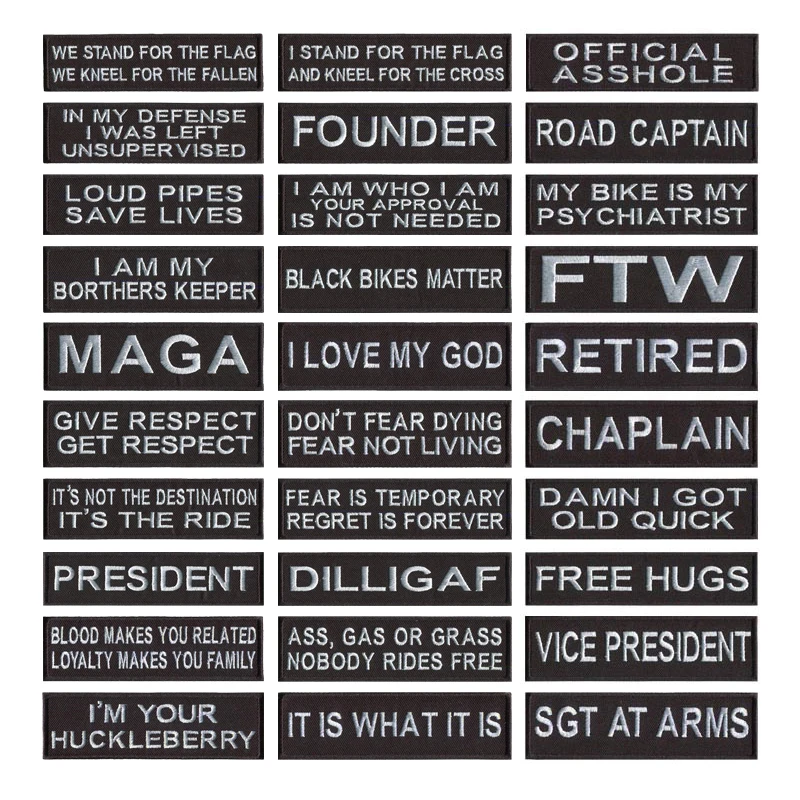 Надпись значки велосипед различные буквы вышивка утюгом Одежда DIY наклейки