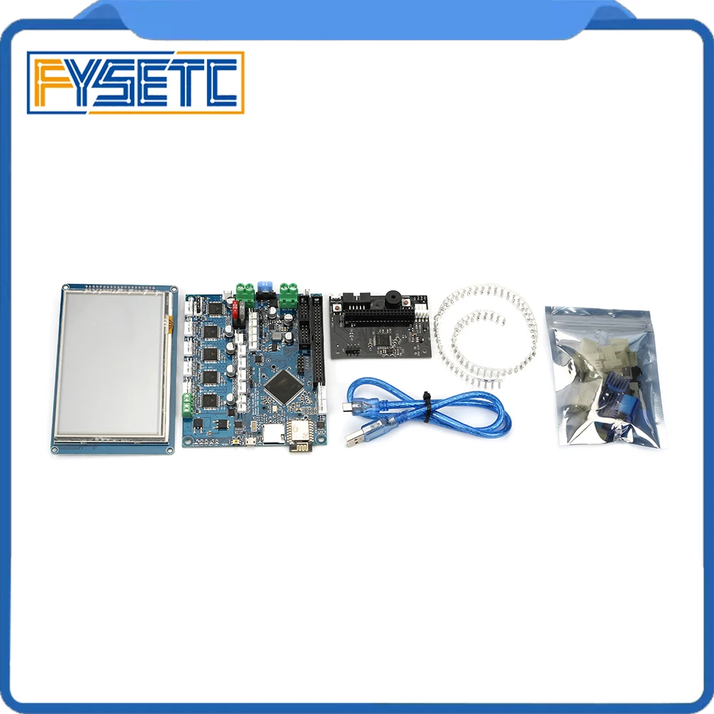

Аналог Duet 2 Wifi V1.04 DuetWifi Улучшенный 32-битный электронный с 4,3 "5" 7 "PanelDue цветной сенсорный экран контроллер для BLV MGN