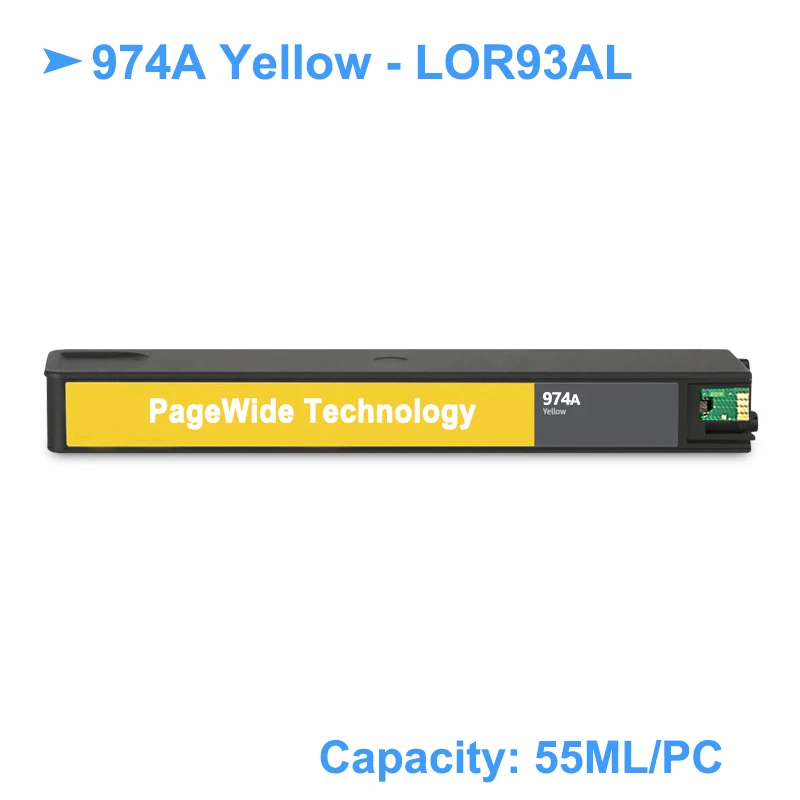 

[Third Party Brand] For HP 974A 974 A Replacement Ink Cartridge For HP PageWide Pro 352dw 452dn 452dw 377dw 477dn 477dw 577dw