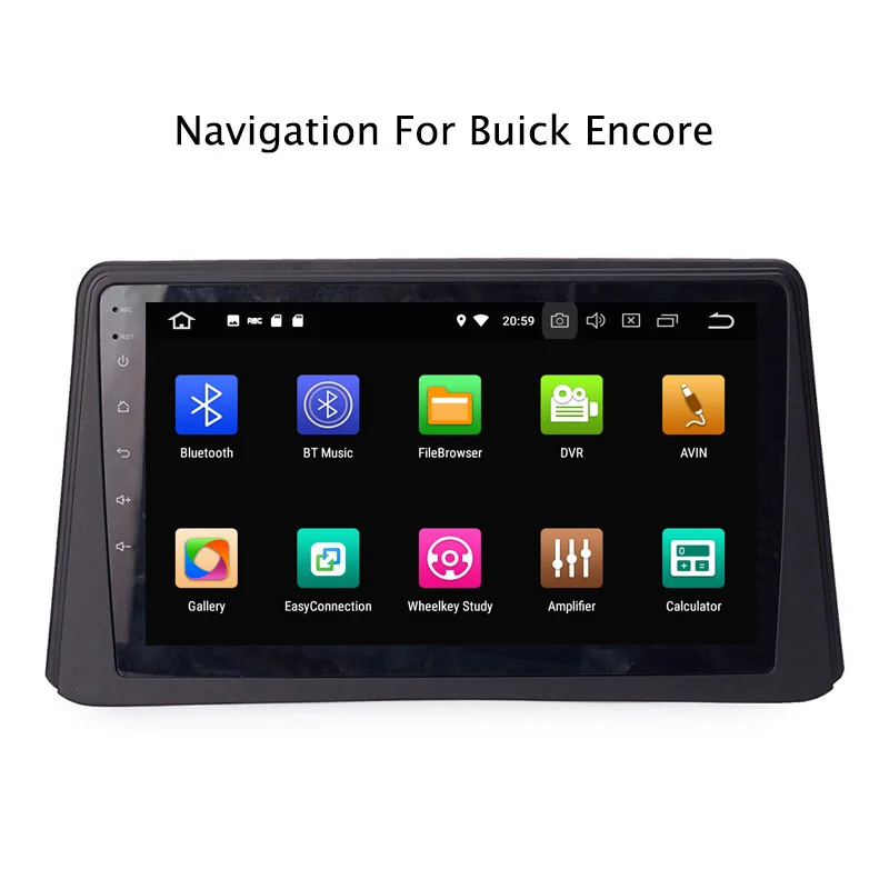9&quot 4G RAM 32G ROM Octa Core Android 8.0 Car DVD GPS Navigation For Buick Encore 2013 Touch Screen Radio Stereo | Автомобили и