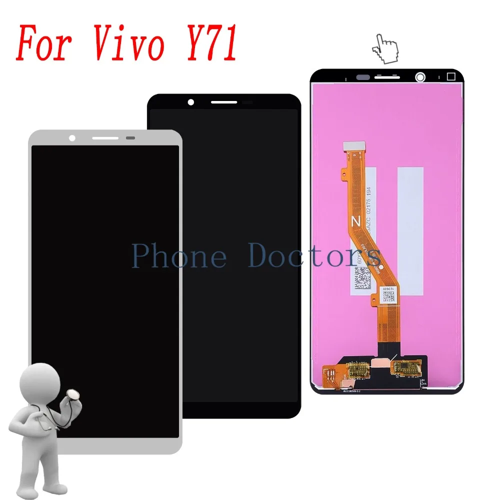 6 0 &quotдля BBK Vivo Y71 1724 полный ЖК дисплей + кодирующий преобразователь сенсорного
