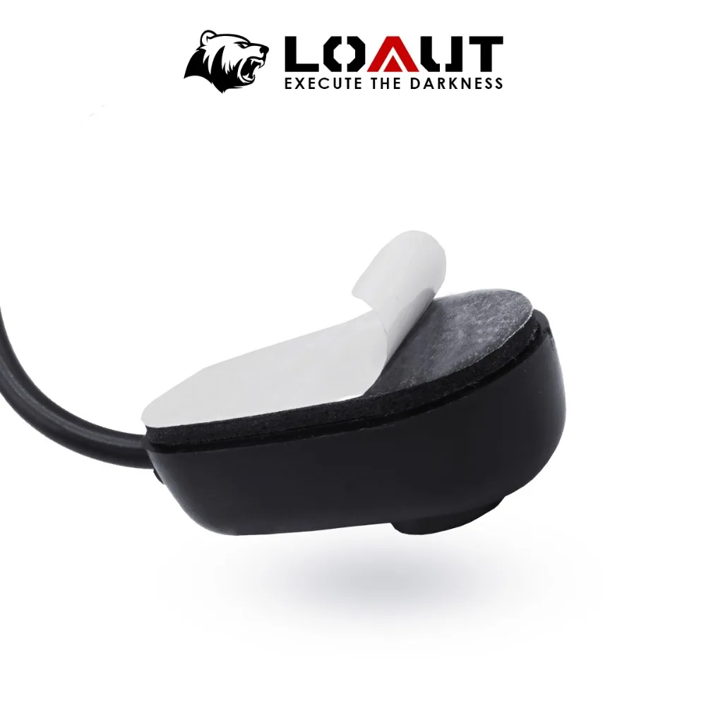 Светодиодный переключатель LOAUT с индикацией нажимной в форме капли