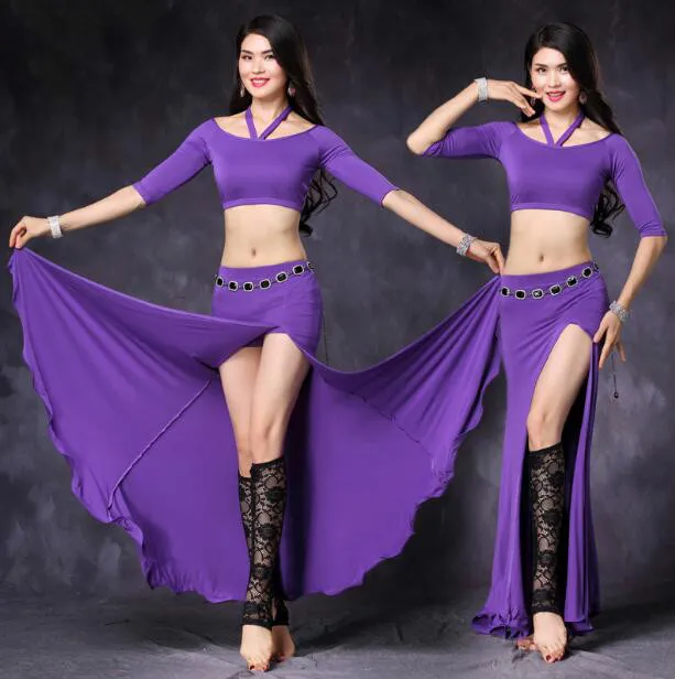 Женская одежда для танца живота 4 цвета размеры M L XL 1019 + 3011|belly dance top|belly costumesbelly costume