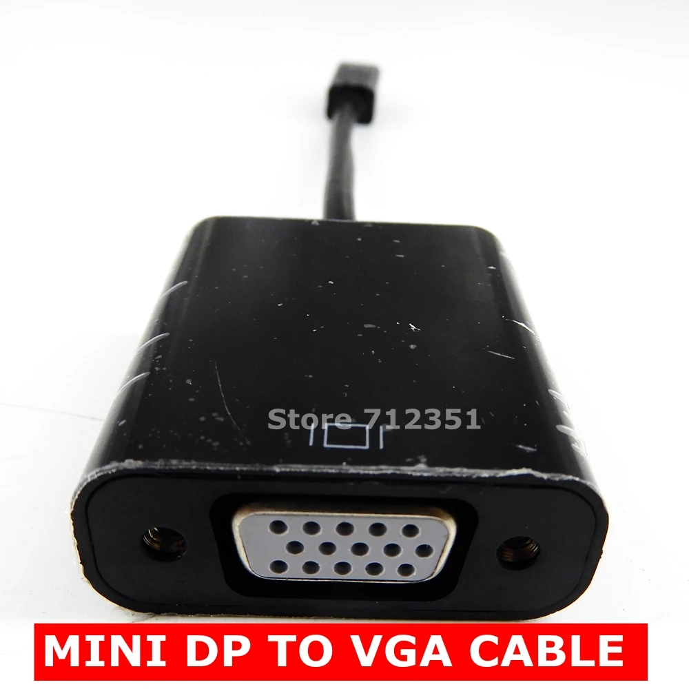 Мини DP к VGA кабель адаптер Mini Displayport для Asus HP Lenovo Acer ноутбук персональный компьютер