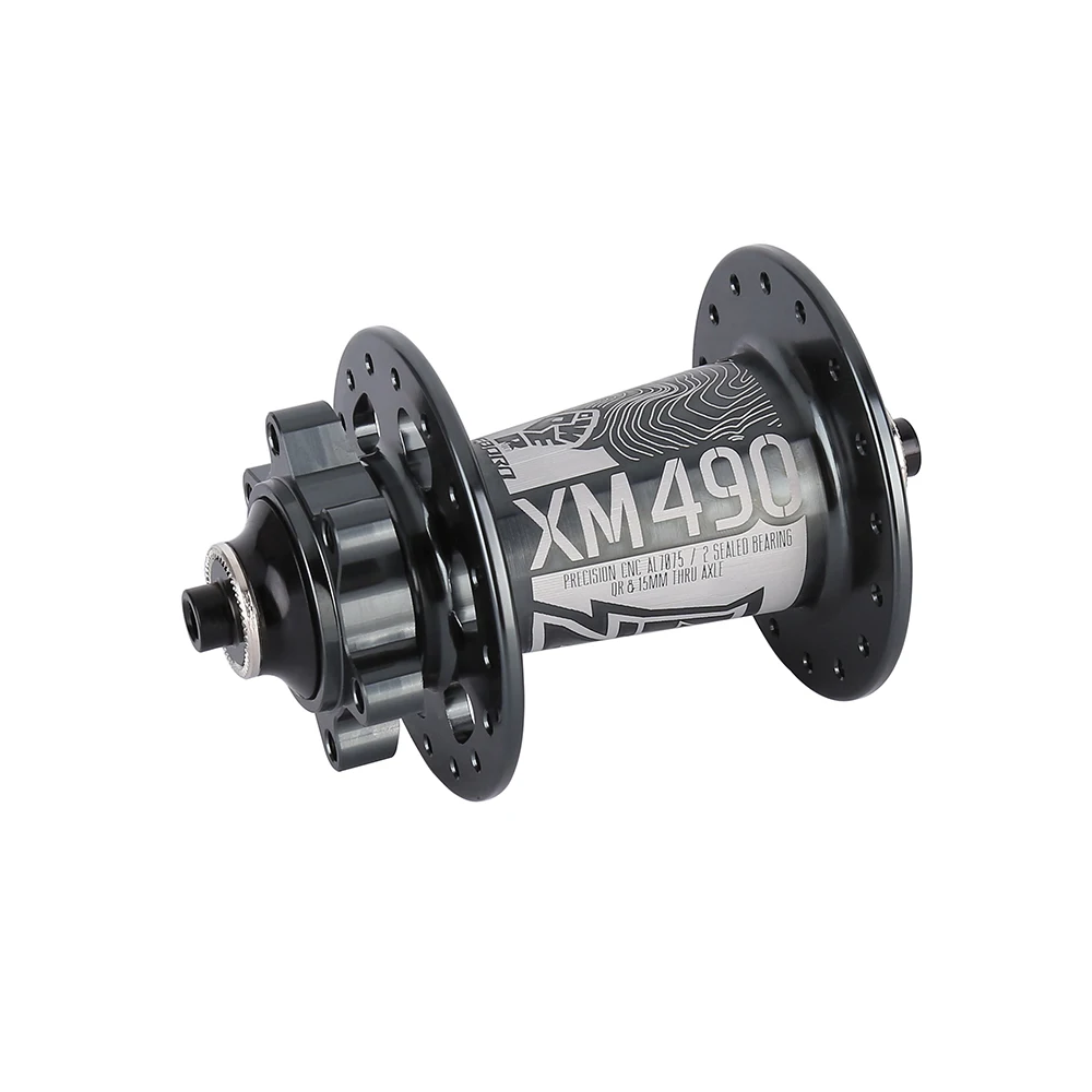 KOOZER HA02N/HA04N XM490 CNC Алюминиевый Комплект втулок 2/4 подшипники MTB 32 отверстия с QC ступица велосипеда концентратор пара