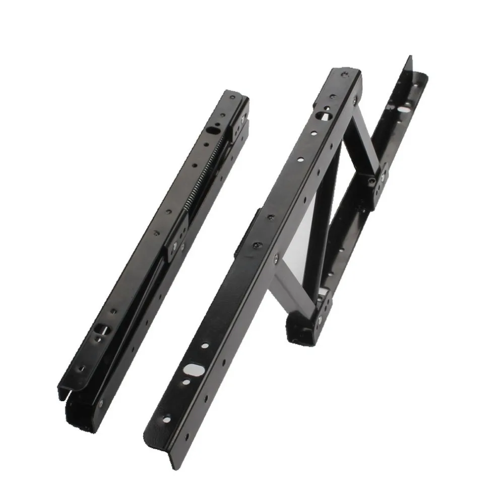 1 Pair Lift Up Top Coffee Table Lifting Frame Mechanism Hinge Hardware Fitting with Spring Folding Standing Desk |