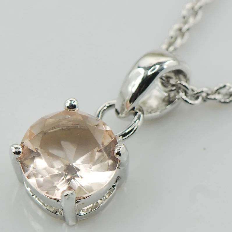 Подвеска из серебра 925 пробы с морганитом TE536|f pendant|925 sterling silver pendantmorganite pendant |