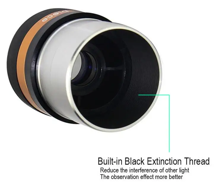 Асферический окуляр телескоп объектив с полным покрытием HD широкоугольный 62
