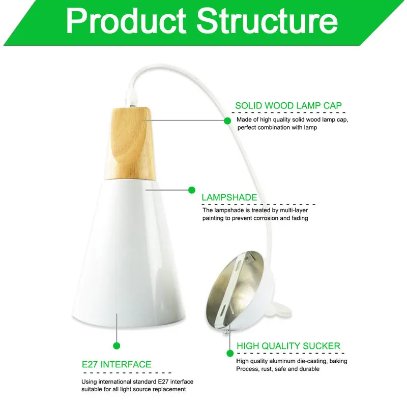 Современные подвесные светильники Lamparas Светодиодная лампа Цветной алюминиевый