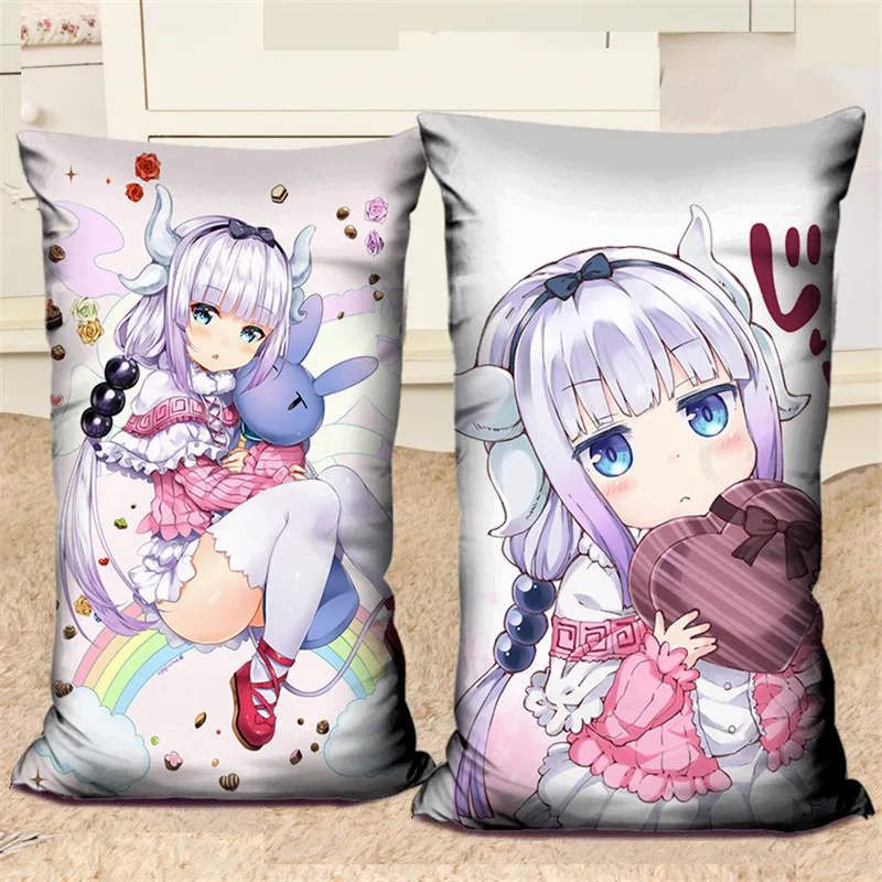 Amellor 40x60 см Декоративные подушки Kobayashi san Chi no Maid Dragon мультяшная Подушка Мягкая