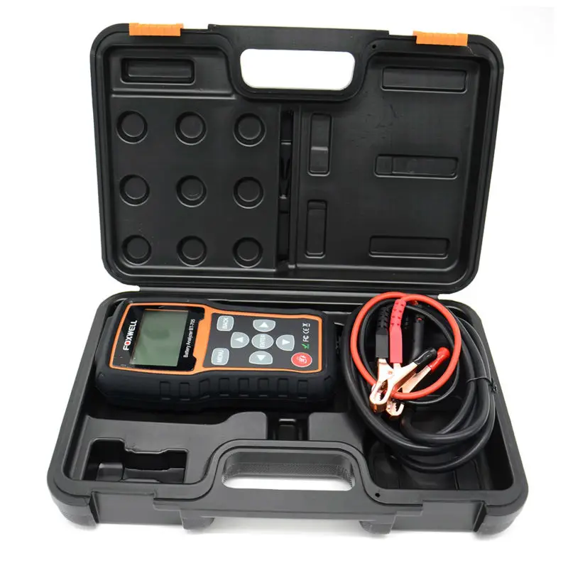 Подлинная FOXWELL BT-705 Battery Analyzer 12 В 24 BT705 Авто Батареи Тестер Обнаруживает Папа