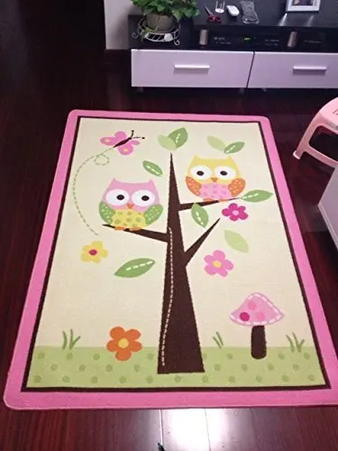 Ковры Спальня детская комната ковры дети ковер ребенка ползать коврик Розовая