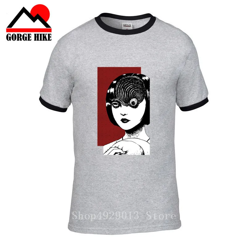 2019 Junji Ito аниме серия жуткая манга странная японская ужасная забавная Футболка