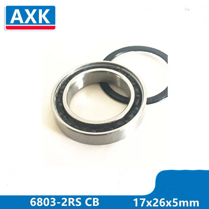 Axk 6803 2rs 61803 Si3n4 Гибридный Керамический шарикоподшипник с глубоким желобом 17x26x5 мм