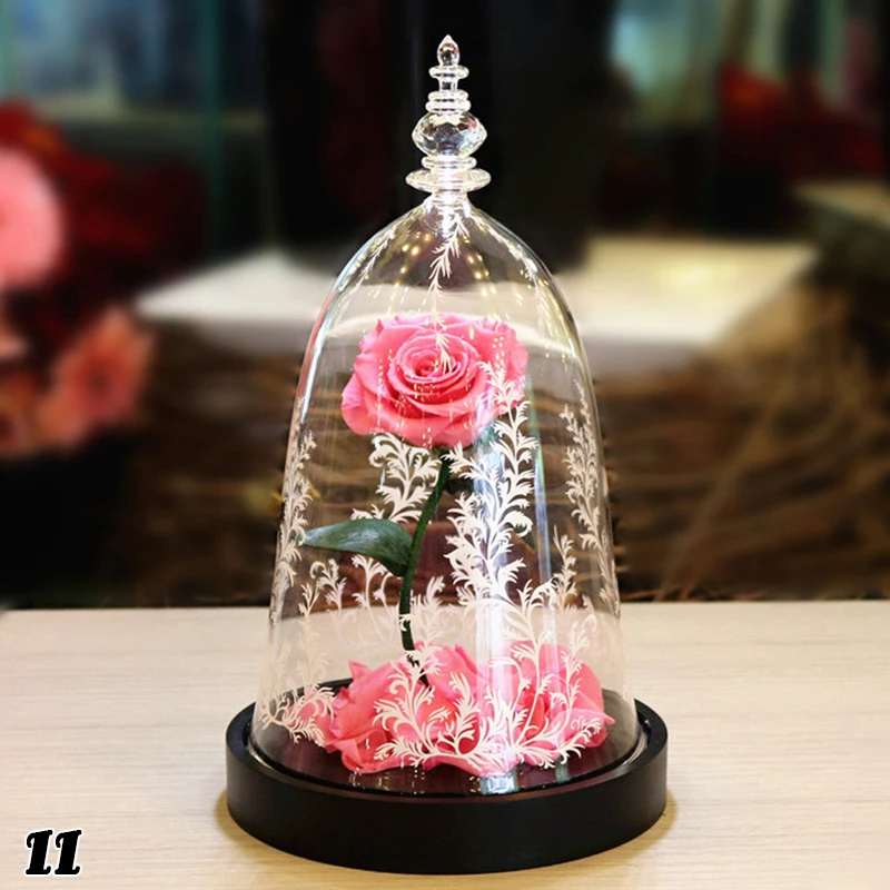 Новый цветок розы праздничный консервированный вечная роза неувядающая свежая