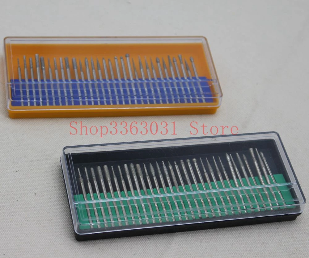 2 компл./лот Dental Diamond Burs goldsmith steel bur|burs dental|burs diamond |