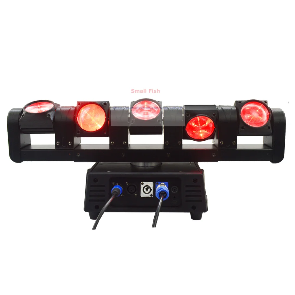 2 шт./лот низкая цена 5X12W RGBW 4в1 CREE LED движущиеся фары ЖК дисплей 90 240 В хорошо