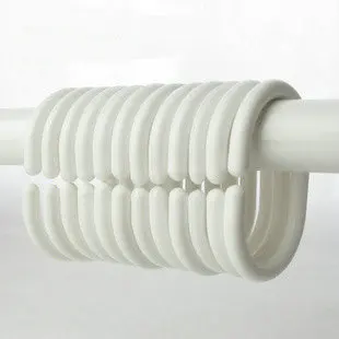 78 &quotбелая мозаика из ПВХ для ванной занавески душа 12 крючков новый домашний