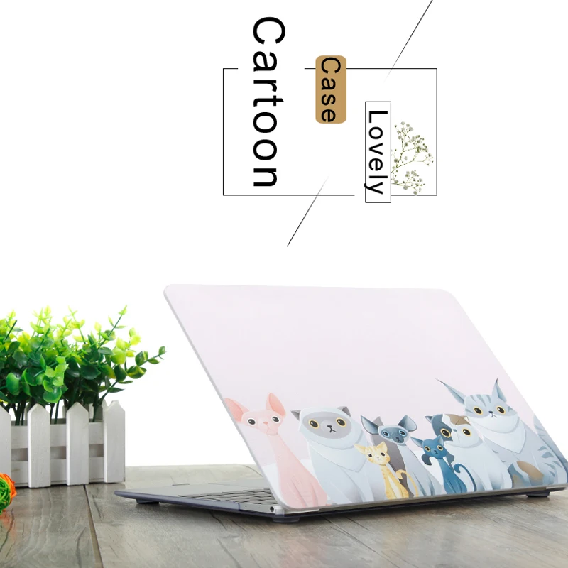 New Laptop Case for Macbook air pro Retina 13 13.3 15 12 Hard Cover apple Touchbar 13/15 Animal Print sleeve | Компьютеры и офис