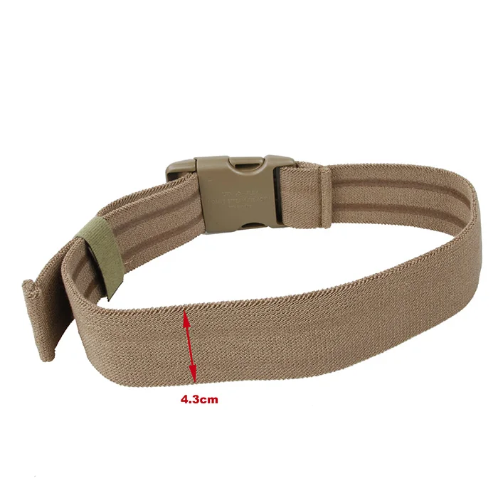 Ремень TMC Tactical Elastic Band на бедро TMC2955 Черный/Кофейный.