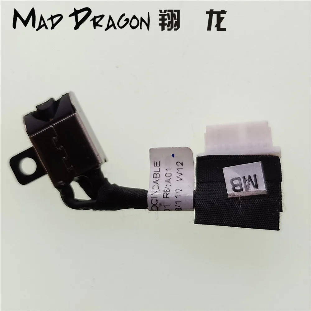 Бренд MAD DRAGON ноутбук новый DC в IN кабель питания для Dell Inspiron 5480 5580 BUCKY N14 450.0F703.