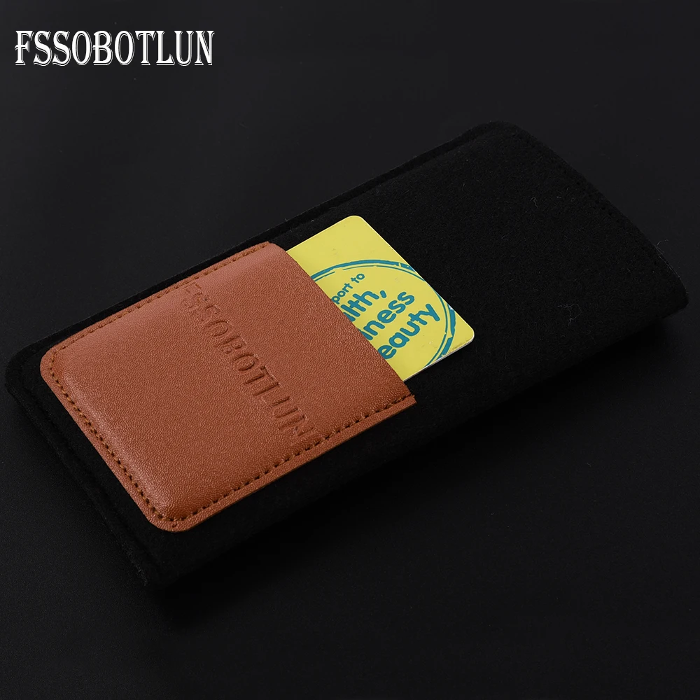 Чехол FSSOBOTLUN для ZTE Tempo Go 5 0 дюйма 6 стилей защитная сумка с карманом карт шерстяной