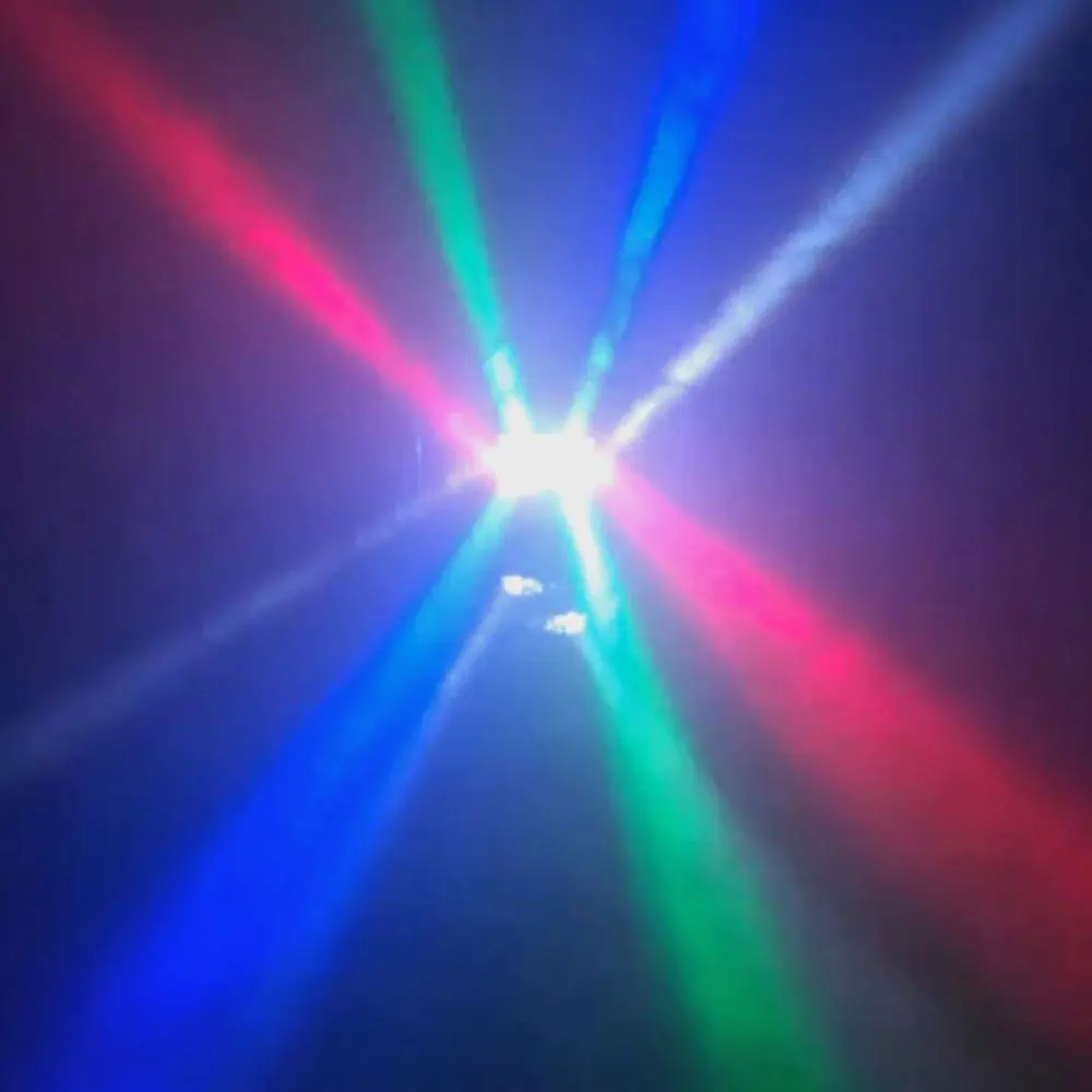 4 шт./лот Led 8x10 Вт RGBW Луч света 8 глаз Мини Паук свет DMX512 движущийся головной