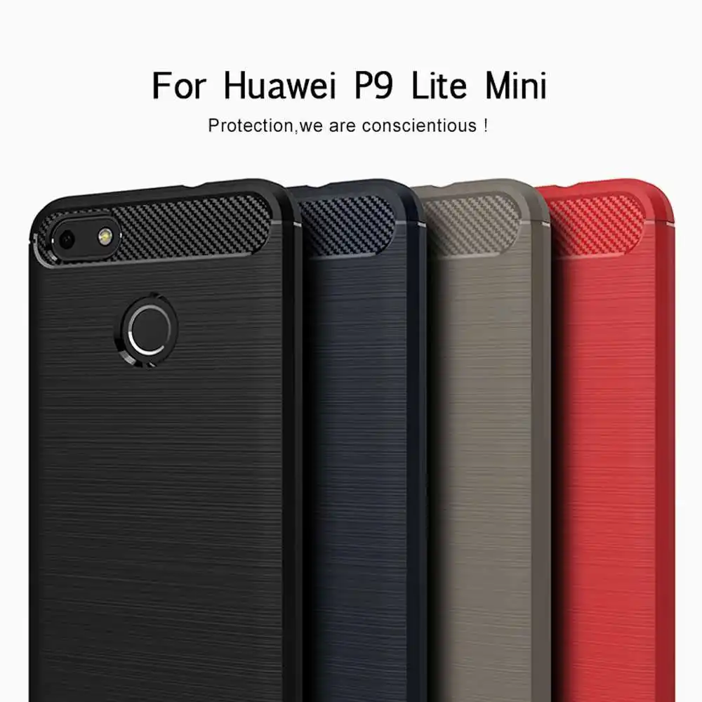 Mokoemi модный Ударопрочный Мягкий силиконовый 5," для Huawei P9 Lite Mini чехол для Huawei P9 Lite мини чехол для сотового телефона
