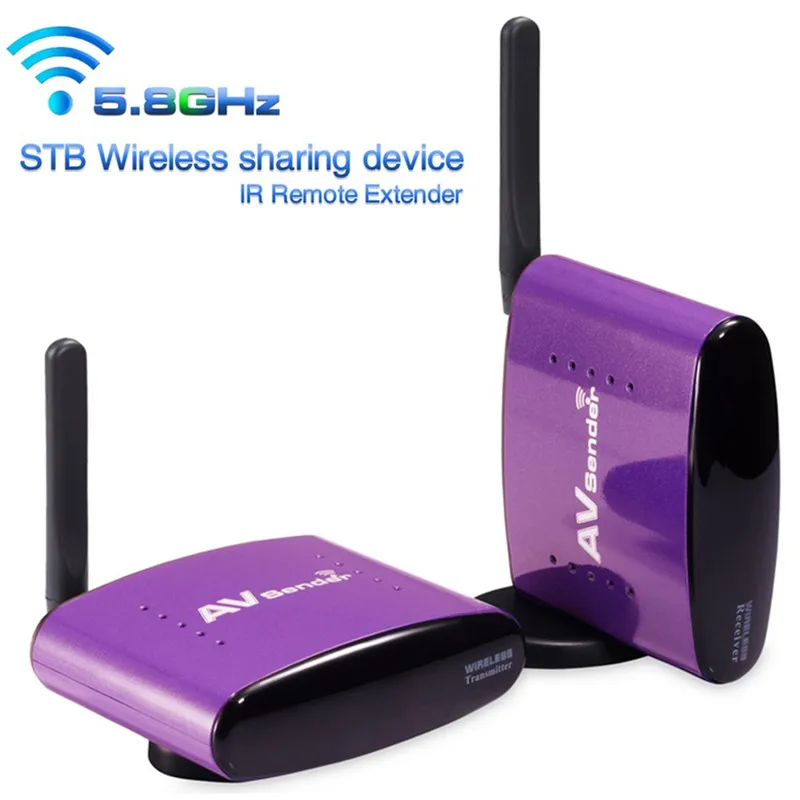 5 8 ГГц цифровой Беспроводной AV трансивер приемник отправителя 300 м для ТВ DVR IP DVD