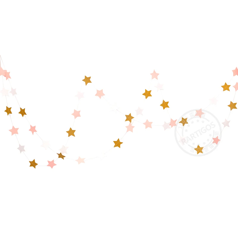 

Золотая бумажная гирлянда Partigos