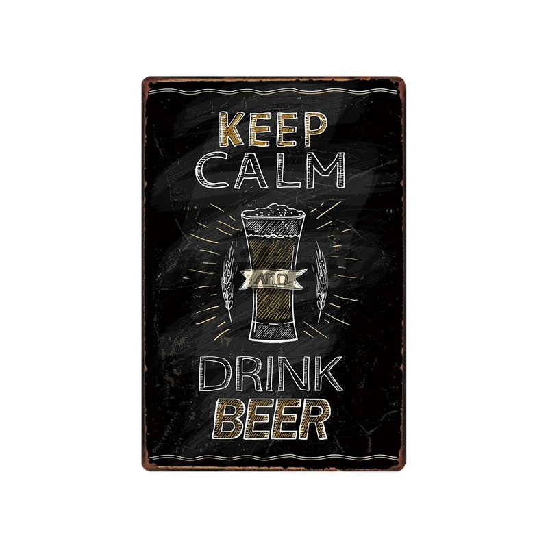 [Mike86] забавное пиво BREWCO вино мира жестяная вывеска на заказ плакат личность Классический Металл живопись Декор Искусство FG-5121 - Цвет: SA-4710