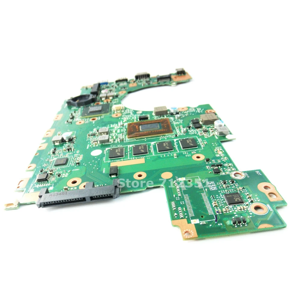 Материнская плата X502CA 2117 ЦП 4 Гб ОЗУ для ASUS X502C X402C F402 X402CA ноутбука