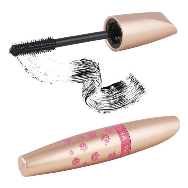 

Mascara Women Eyes Beauty Makeups Natural Longer Curling Waterproof Eyelash Cream Cool Black Mascara Eye Lashes Cosmetics2018R7