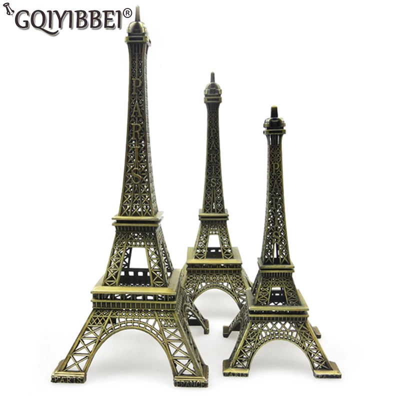 Художественные поделки GQIYIBBEI 48 см бронзовая модель Парижа Эйфелева башня