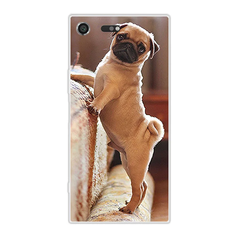 For Sony Xperia XZ Premium TPU Silicone Soft Sunrise Phone Case Transparent 5.46 inch Covers Coque |