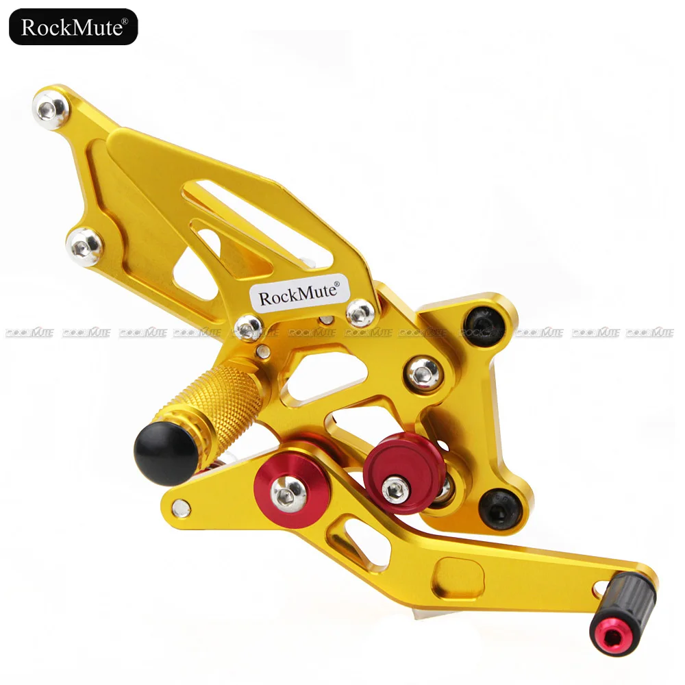 CNC алюминиевый мотоцикл Регулируемый Rearset задний Набор ножная педаль Подножка для KAWASAKI Ninja 250R 2008 2009 2010 2011 2012