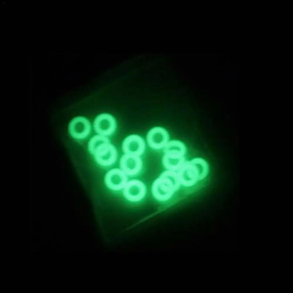 100 шт Открытый Кемпинг гвозди Ночной светильник кольцо люминесцентные лампы для