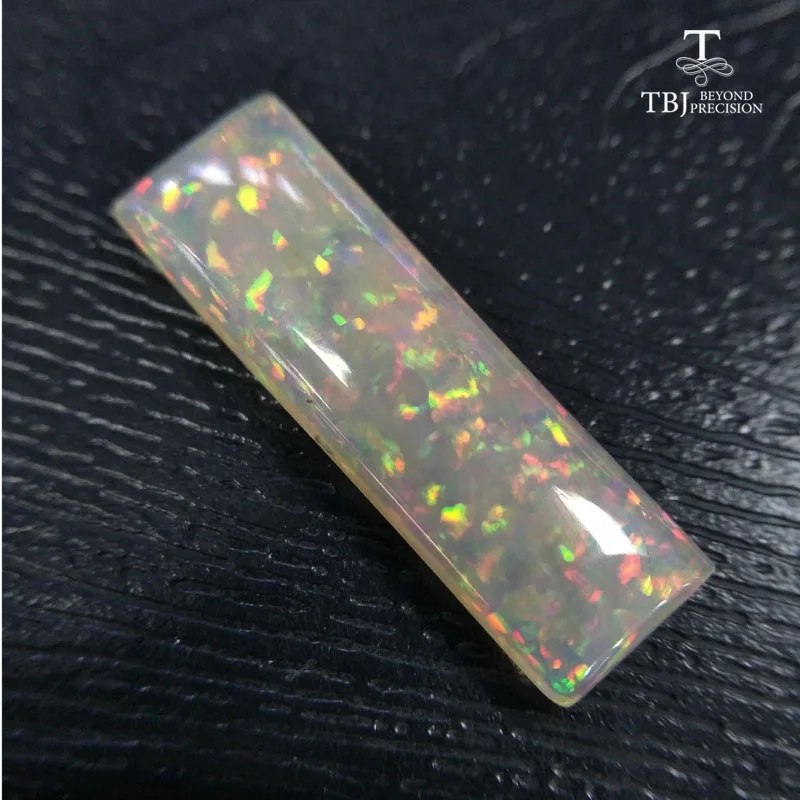 Tbj Природные Эфиопии красочные опал багетов наивысшего качества approx9.00ct