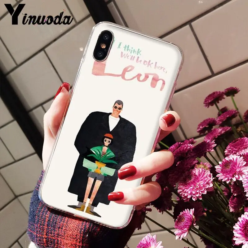 Новый чехол для телефона Yinuoda Leon Matilda Natalie Portman Apple iPhone 8 7 6 6S Plus X XS MAX 5 5S SE XR |