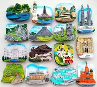 vatican peru and myanmar thailand chile easter island 3d fridge magnet world souvenirs refrigerator magnetic sticker