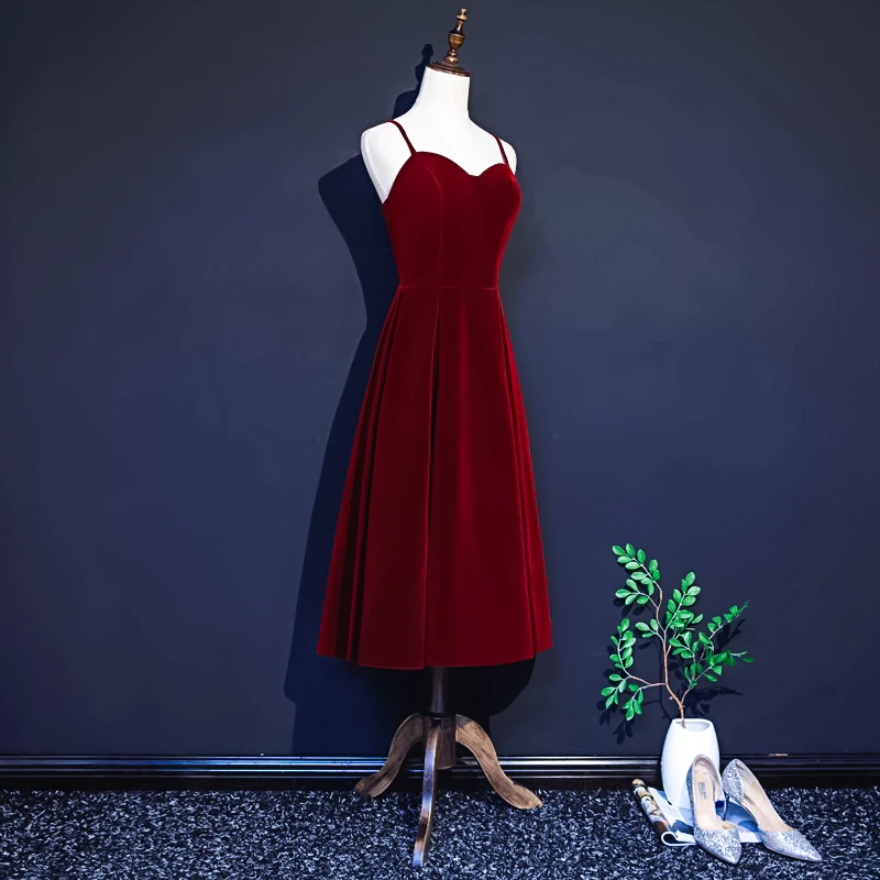 Новинка 2019 года Легкие Роскошные коктейльные платья с бретельками на бретельках