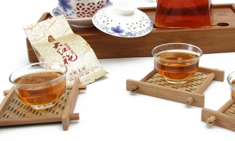 High-grade Full bodied flavor wuyi Dahongpao cliff tea chinese Oolong 7g small bags 20 pcs wholesale |